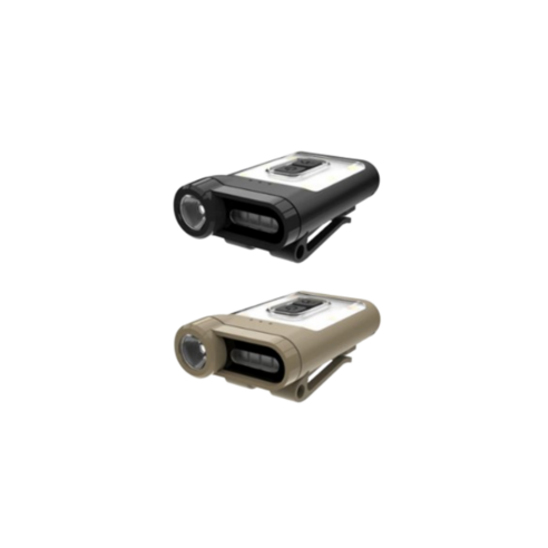 크레모아 CLP-800 캡온 충전식 LED 헤드랜턴 80C 캡라이트 블랙 초경량 안전모장착, 1개