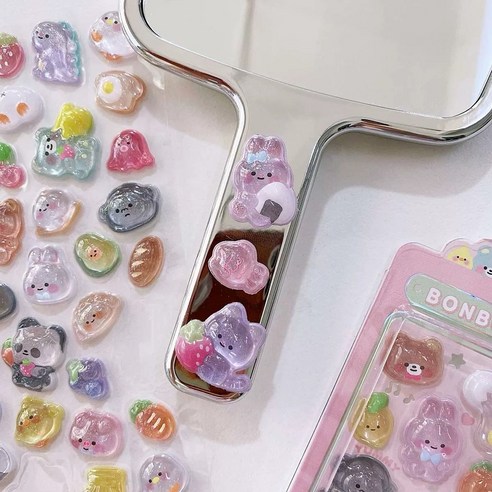 3D 입체 동물 스티커로 다꾸, 폰꾸에 생기를 불어넣으세요!