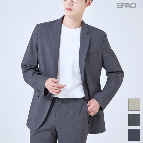 스파오 워셔블 셋업 자켓 SPJKA25M14-T