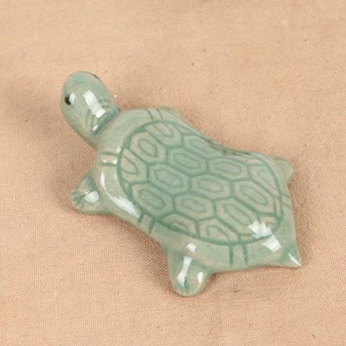 행운을 담은 식탁, 청자 거북이 수저받침 5P 세트