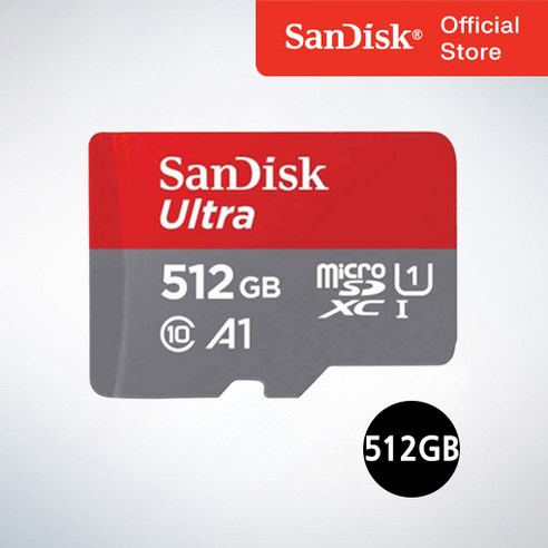 샌디스크코리아 공식인증정품 마이크로 SD 카드 SDXC ULTRA 울트라 QUAC 512GB, 512기가
