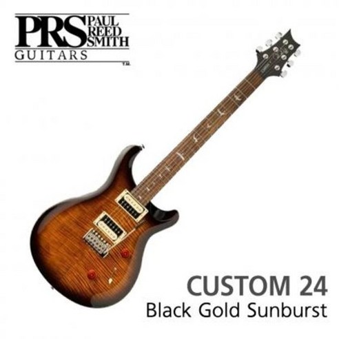 PRS SE Custom24 피알에스 SE 커스텀24 Black Gold Sunburst Best Top5