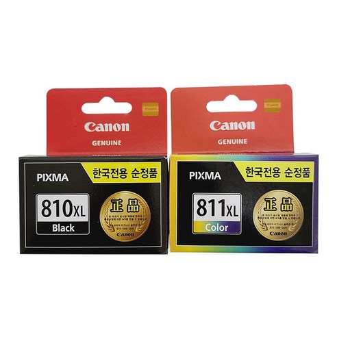 365정품캐논 PG810XL CL811XL PG810 CL811 MP486 MX366 MP287 정품잉크, CL-811칼라, 1개