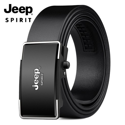 케이디코 JEEP spirit 지프스피릿 소가죽남성벨트 남자 남성 허리띠 정장 BT 0475 + 지프 전용케이스