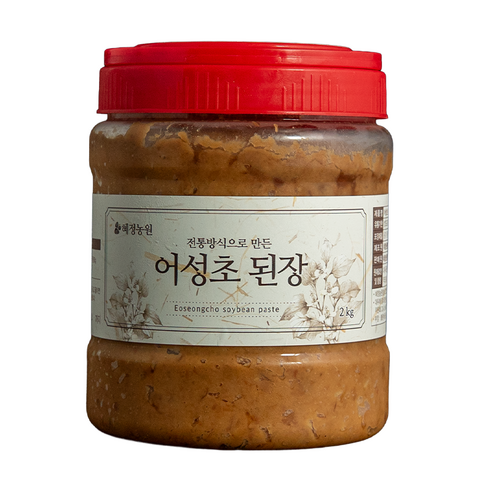 깊은 맛과 건강을 담은 어성초 집 된장