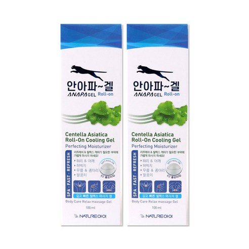 해호 안아파 겔 100ml 마사지겔, 1개입, 4개