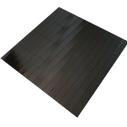 [제이스마그네트] 접착 조각 고무자석 시트 300x300 판, 75x20x1.5T, 1개