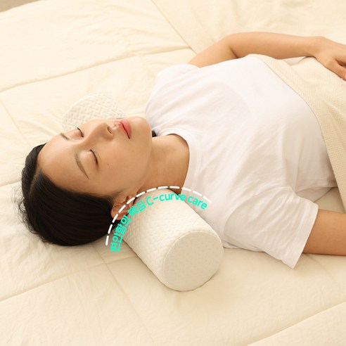 안락한 휴식을 선사하는 동반자, 친절한닥터 메모리폼 원형 목베개