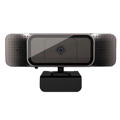 Xzante 1080P 웹캠 200만 화소 30FPS 내장 마이크 자동 초점 화상 회의 라이브 방송 네트워크급 카메라, 검은 색, ABS