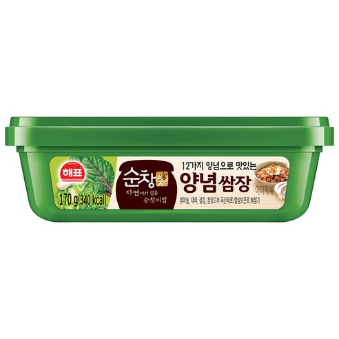 해표 순창궁 12가지 양념으로 맛있는 양념쌈장, 170g, 2개