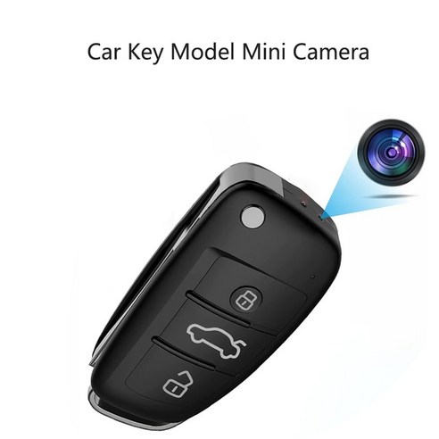 360도카메라 자전거 블랙박스 바디캠 휴대용 자동차 키 모델 미니 140 ° 광각 보이지, Car Key Camera