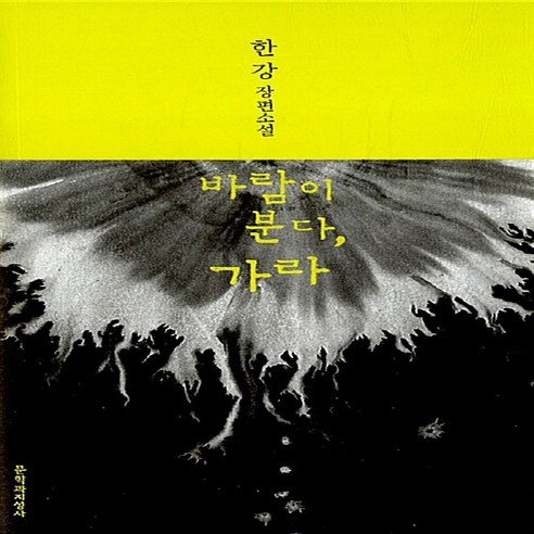 새책-스테이책터 [바람이 분다 가라] -제13회 동리문학상 수상작-문학과지성사-한강 지음, 바람이 분다 가라