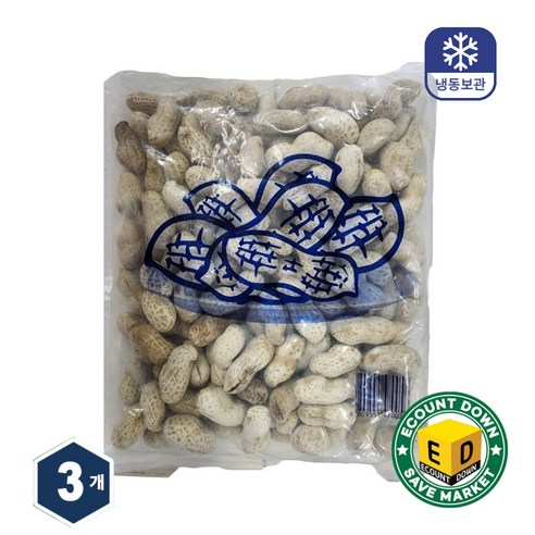 냉동 자숙피땅콩 피땅콩 자숙땅콩, 700g, 4개