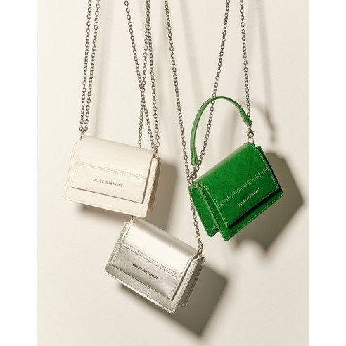 JILL BY JILLSTUART 8 16 배송 7COLOR 브레드 체인 미니크로스백