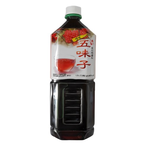 청솔식품 생생오미자골드, 1.5L, 3개