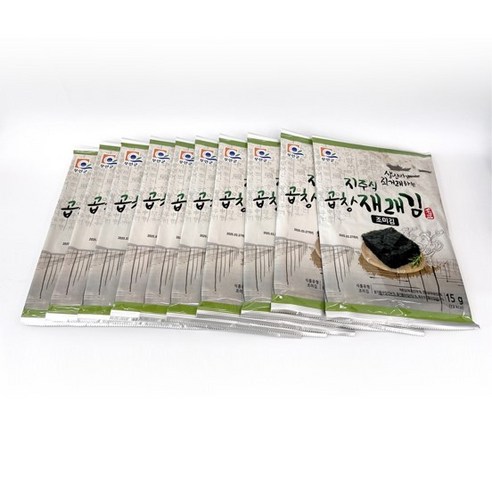 정말 맛있는 지주식 곱창 재래김 (구이김/조미김/혼합), 조미김(50장), 1개