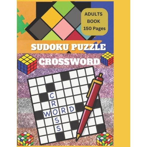 (영문도서) Sudoku Puzzle Crossword: Adults: Sudoku Puzzle Crossword Book Paperback, Independently Published, English, 9798850901387