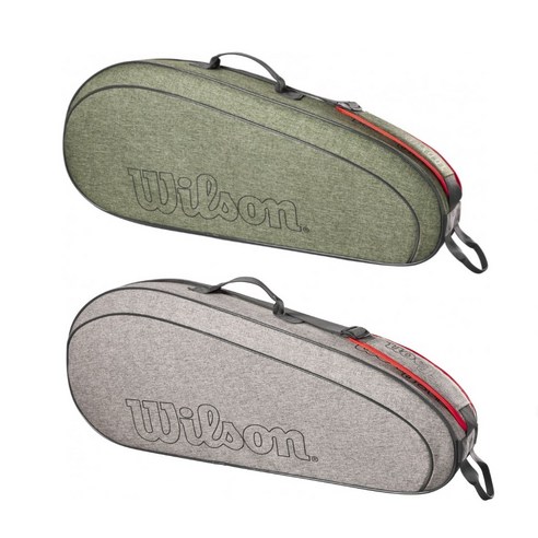 미국배송 2023년 윌슨 테니스 가방 Wilson Team 3 Pack Tennis Bag, 그레이