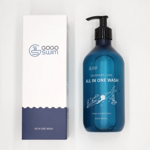 수영 후 찝찝함, 이제 고고스윔 올인원 워시로 산뜻하게!