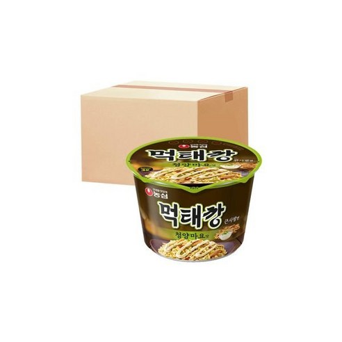 농심 먹태깡 큰사발면 청양마요맛 118g X16개(박스)