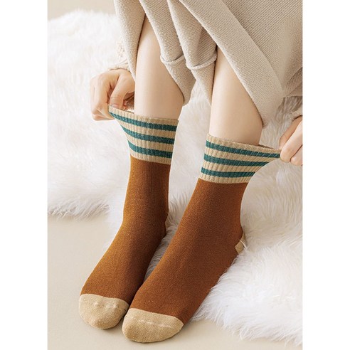 겨울철 필수 아이템, 소확품 리디아 도톰양말