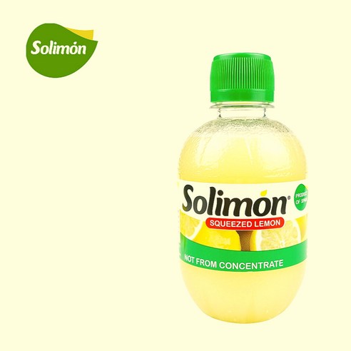 솔리몬 착즙 레몬즙 280ML (스페인산) 1병 
생수/음료