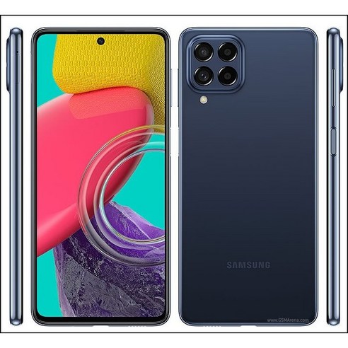  풍성한 스마트폰 선택지를 제공하는 한글 제목으로: 다채로운 스마트폰 제품 모음 휴대폰 삼성 갤럭시 퀀텀3 5G 128GB 가개통 미사용 새제품 알뜰폰 SM-M536, 블루