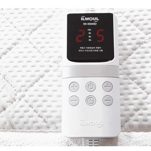 [일월] 프리미엄 유칼립투스 분리난방 카본 탄소매트 텐셀, 더블 (140x180cm)