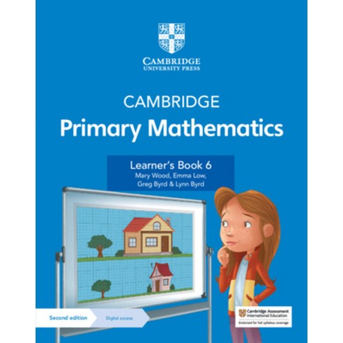 (영문도서) Cambridge Primary Mathematics Learner''s Book 6 with Digital Access (1 Year) Paperback, Cambridge University Press, English, 9781108746328