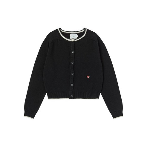 [비욘드클로젯] [WOMEN'S EDITION] 노맨틱 빈티지 버튼 울 가디건 블랙