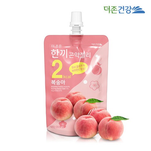 더존건강 한끼 곤약젤리 복숭아 150g 1팩, 1개, 단품, 150ml