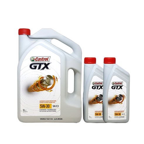 올뉴투싼TL 2.0디젤 캐스트롤GTX(6L+2L)8L 엔진오일