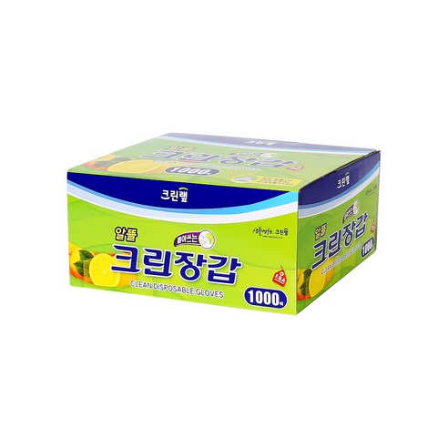 크린랲 알뜰 크린 일회용장갑 1000매, 1개