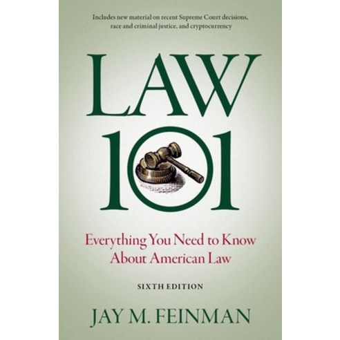 (영문도서) Law 101: Everything You Need to Know about American Law Hardcover, Oxford University Press, USA, English, 9780197662571