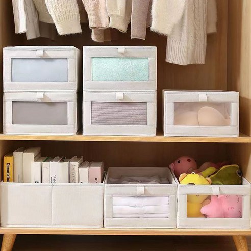 투명창으로 편리한 수납, 미적인 감각이 더해진 별숲 수납함