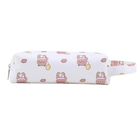 구스터프 방수 봉제 필통 동물 캐릭터, 1개, 아기곰