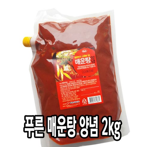 [다인] 매운탕양념소스 2kg 푸른식품 양념다대기 찌개, 1개