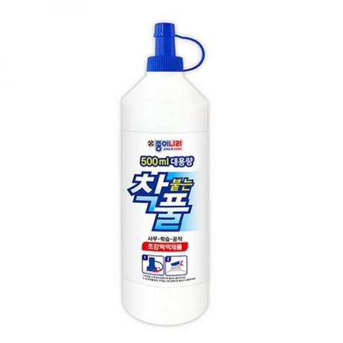 착붙는풀 대용량 500ml 문구 500ml 생필품 착붙는풀 사이트 대용량 생활용품 도매, 1 쿠팡 클릭애비뉴 본상품선택