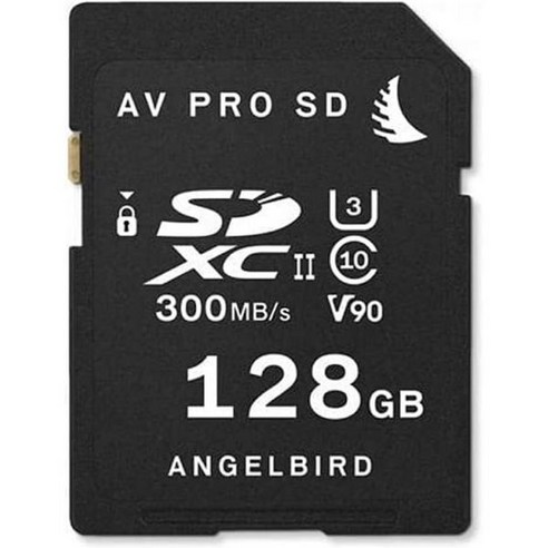 엔젤버드 SD 카드 AV 프로 UHS-II 128GB V90 상품번호