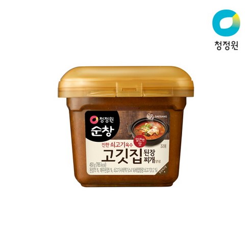 [청정원] 고깃집 된장 450g, 1개