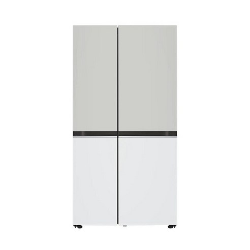 [엘지전자] ○[832L] LG 디오스 오브제컬렉션 양문형 냉장고 그레이/화이트 (S834, 상세 설명 참조, S834MGW12
