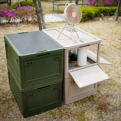 캠핑 장비 정리를 위한 필수품: 캠핑바이브스 폴딩박스