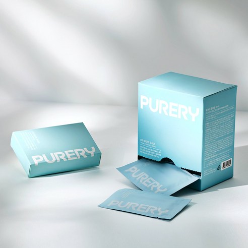 피부를 위한 특별한 선택, 퓨어리 클렌징 티슈