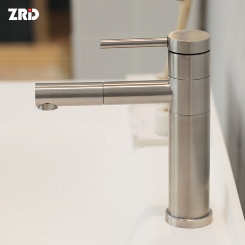 [지리드] ZD-5040 스텐 원홀 회전 아기 비데 세면대 수전, 1개