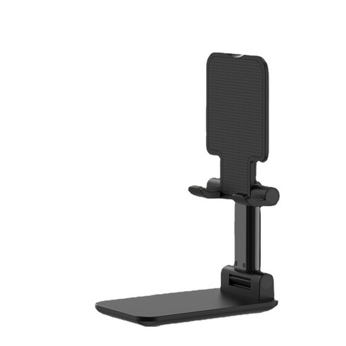 ANKRIC 노트북 거치대 게으른 휴대 전화 홀더 데스크탑 접이식 홀더 ipad 태블릿 홀더 라이브 노트북 홀더 접이식 노트북거치대, T1 [휴대 전화 브래킷] 블랙