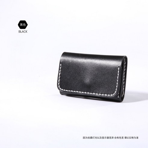 ANKRIC 카드지갑 수제 소가죽 카드 홀더 식물성 무두질 된 가죽 레트로 카드 홀더 명함 케이스