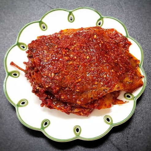 가을 향기 가득한 밥상, [밥앤찬] 맛있는 양념 단풍콩잎 김치 콩잎김치