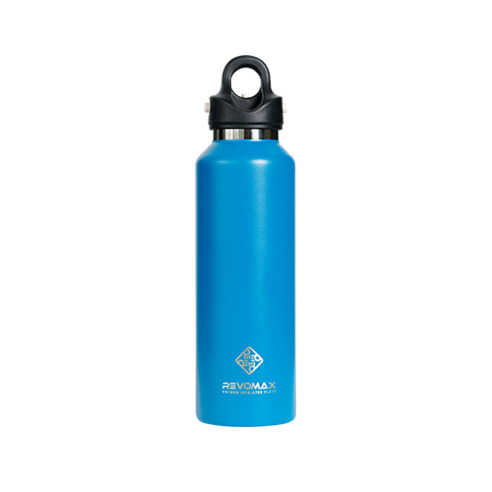 레보맥스v2 원터치 텀블러 대용량 보온보냉 REVOMAX 보온병, 20oz(600ml) 주얼리블루
