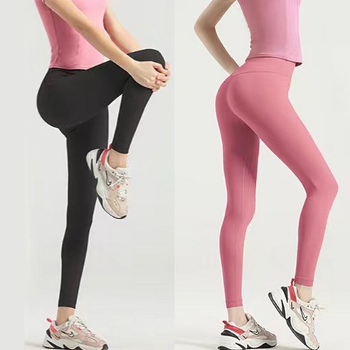 럭키맘 V업 요가 필라테스 레깅스