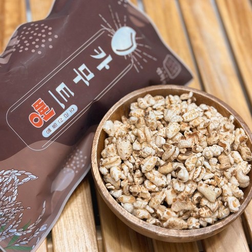 맛과 영양분을 모두 갖춘 건강한 간식인 당연구소 카무트 뻥튀기